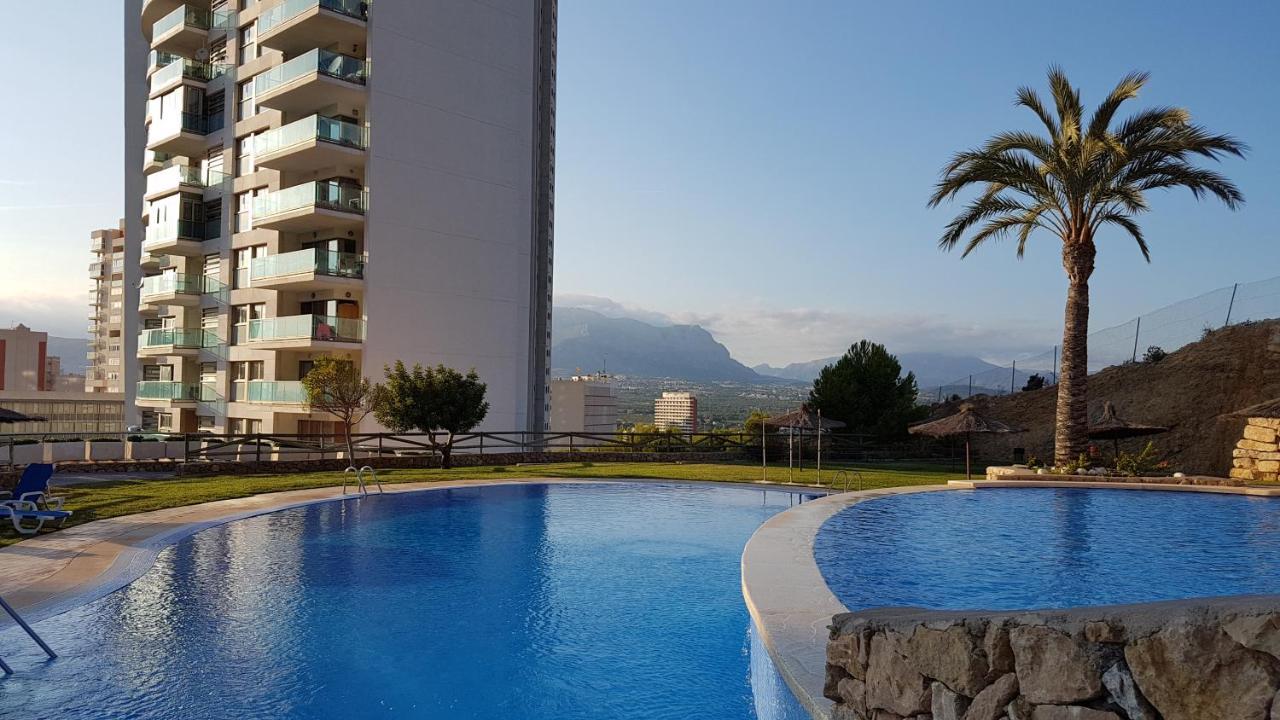 Skyline 31 Terraza Privada Con Vistas Al Mar Apartment Бенидорм Екстериор снимка